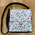Blue Floral Print Kimono Silk Handbag - Amanda Scott_Just Makers