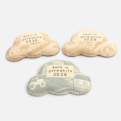 Born in Yorkshire 2026 Keepsake Cloud - Alice and Audrey_Just Makers