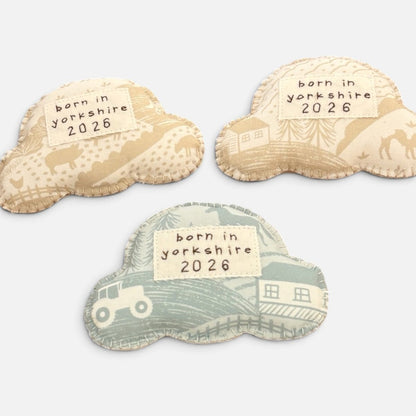 Born in Yorkshire 2026 Keepsake Cloud - Alice and Audrey_Just Makers
