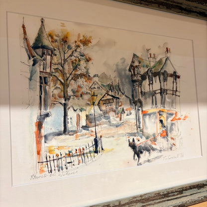 Bowness on Windermere Framed Giclee Print - Tim Gomersall Art_Just Makers