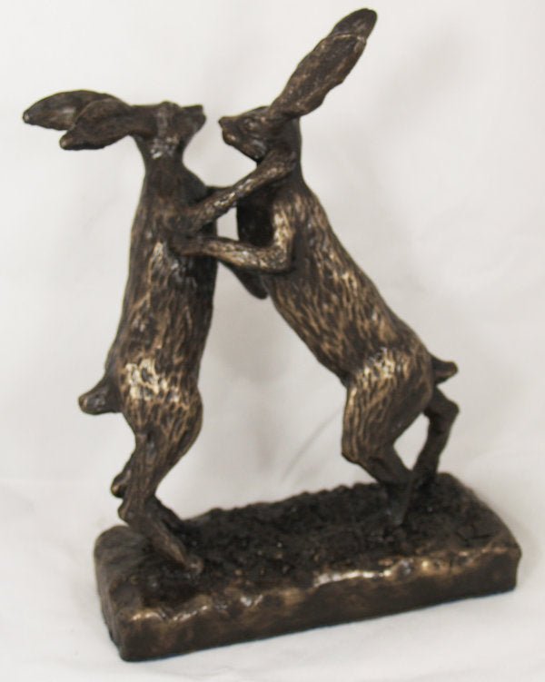 Boxing Hares Medium – John Rattenbury_Just Makers