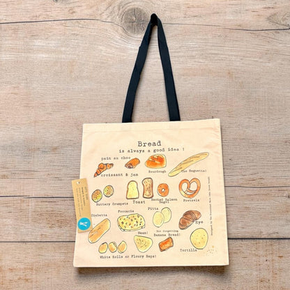 Bread Tote Bag - The Proverbial Hare_Just Makers