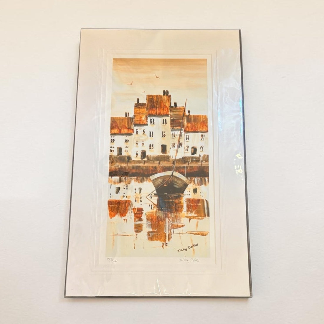 Brown Reflections Ltd Edition Giclee Print - Nikky Corker_Just Makers