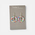 Bubble Gum Disc Drop Earrings - Nancy Jones_Just Makers