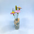 Ceramic and Wire Spring Flower and Dragonfly in Vase - Jenny Blue Art_Just Makers