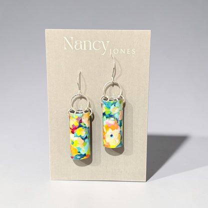 Colourburst Paint Pot Earrings - Nancy Jones_Just Makers