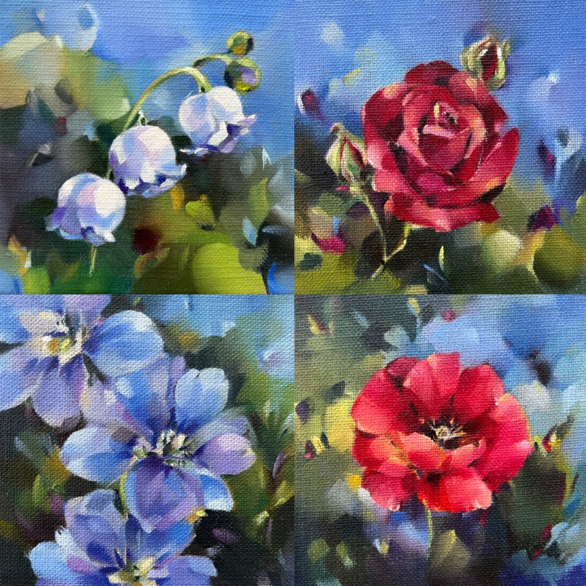 Contemporary Flower Painting Workshop_Just Makers