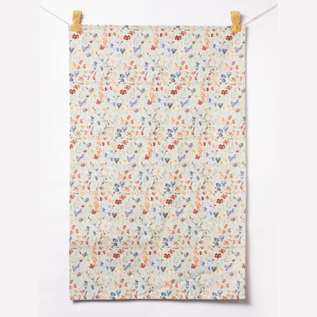 Cotton Tea Towel Botanical Design - Pattern Passion_Just Makers