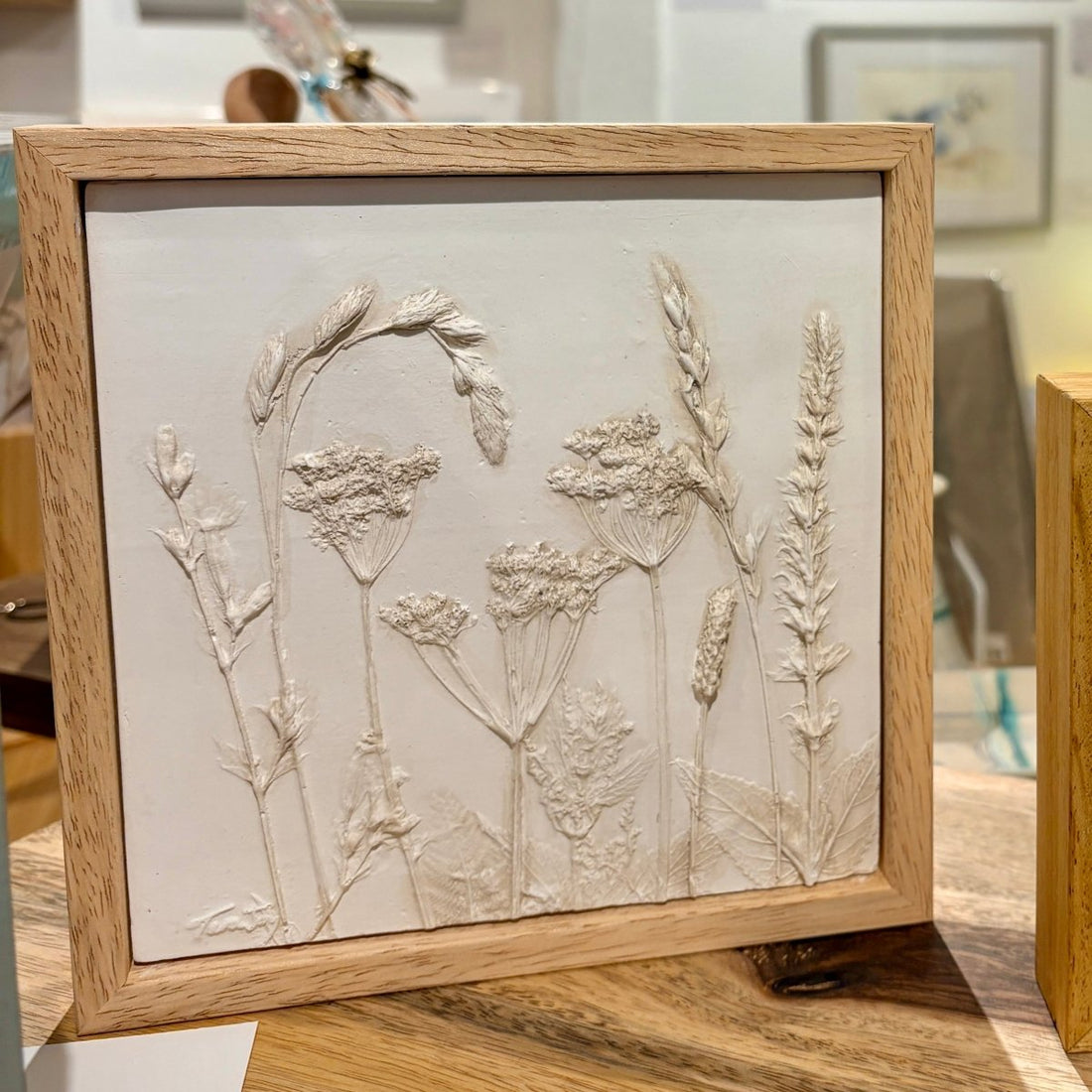 Cow Parsley Wilding Cast Framed - Tara Joy Botanical_Just Makers