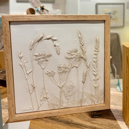 Cow Parsley Wilding Cast Framed - Tara Joy Botanical_Just Makers