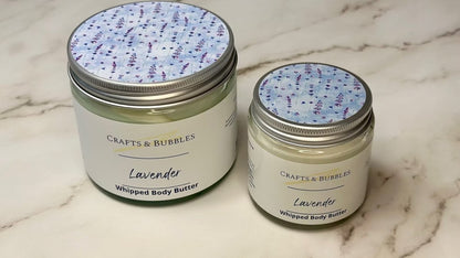 Crafts &amp; Bubbles Body Butter (large) - Lavender - Just Makers Crafts &amp; Bubbles
