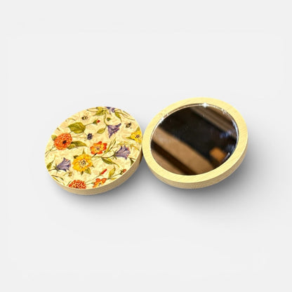 Decoupage Design Handbag Mirror - Sarah Tustin_Just Makers