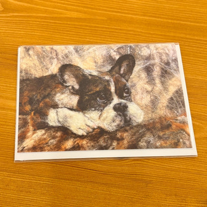 Dog Greeting Card - Pam Chilton_just makers