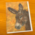 Donkey Greeting Card - Pam Chilton_just makers