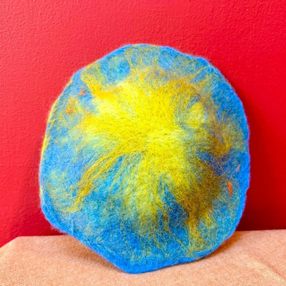 Fishbowl in Green Felt Sculpture - Felts by Hannah_Just Makers