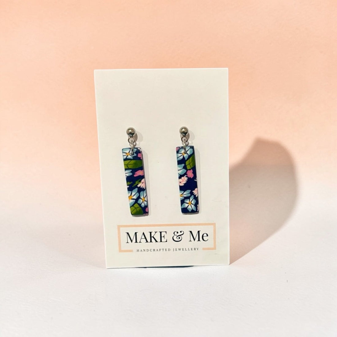 Floral Drop Earrings - Make &amp; Me_Just Makers