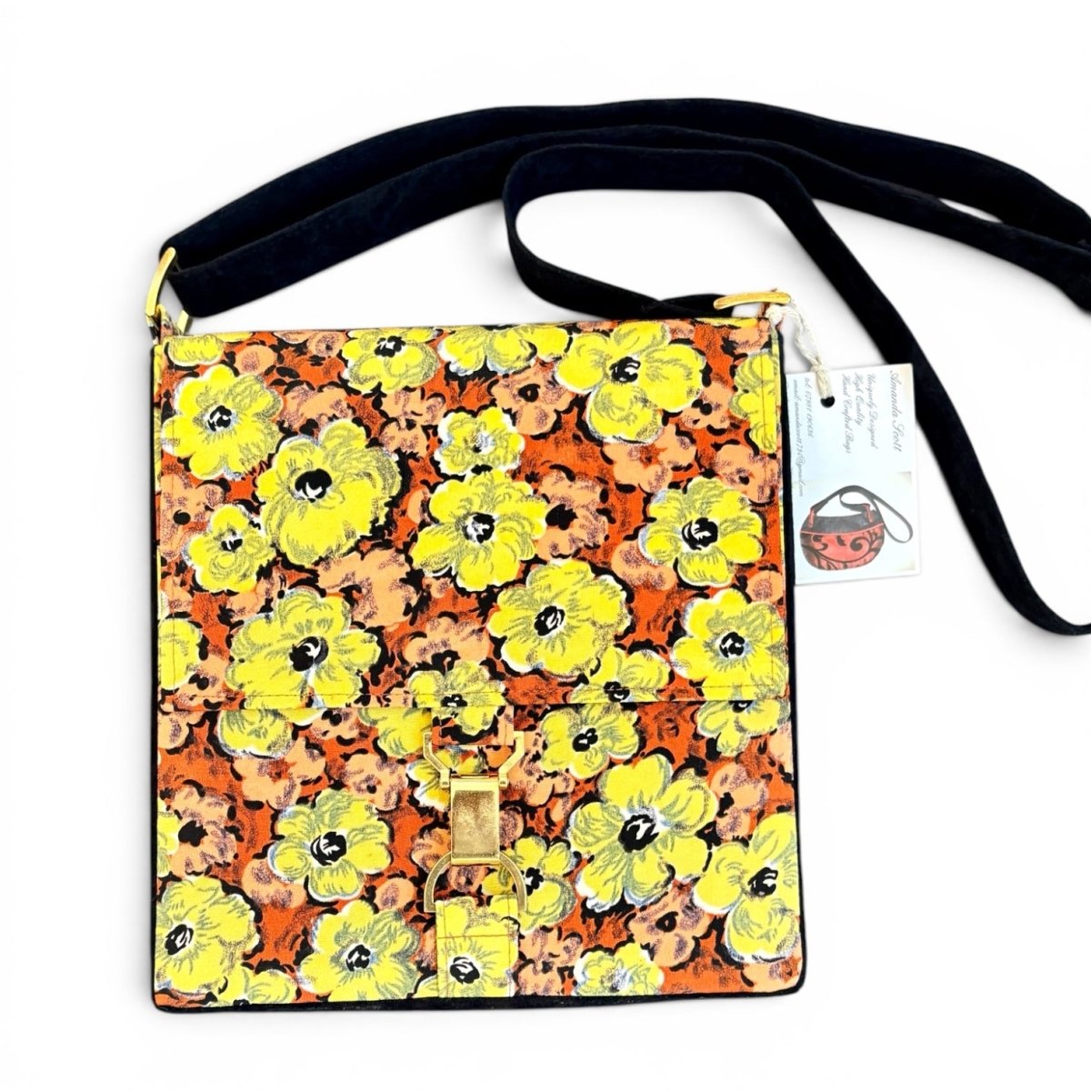 Floral vintage Handbag - Amanda Scott_Just Makers