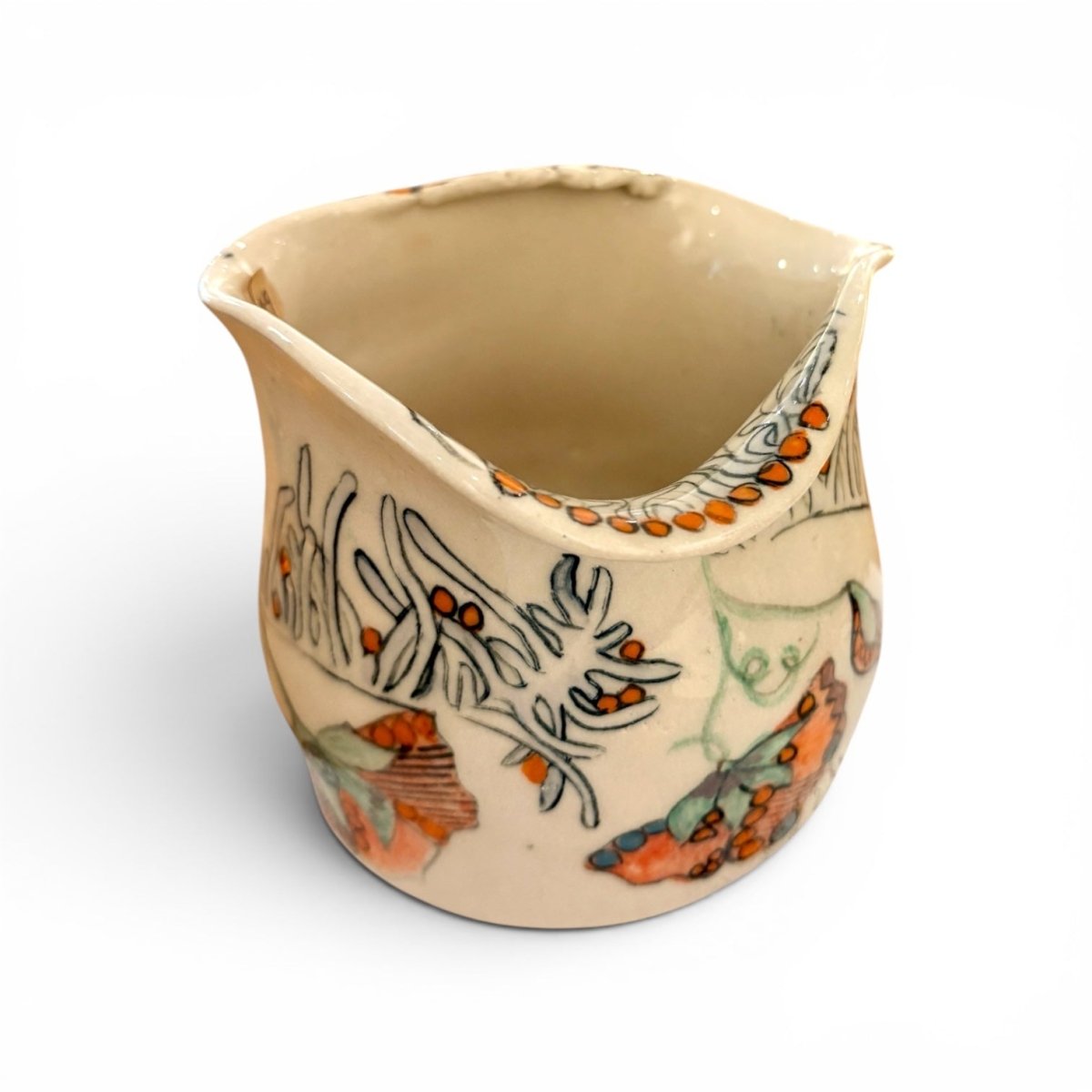 Flowerqueen Vase Bowl - Kissed Frog Ceramics_Just Makers