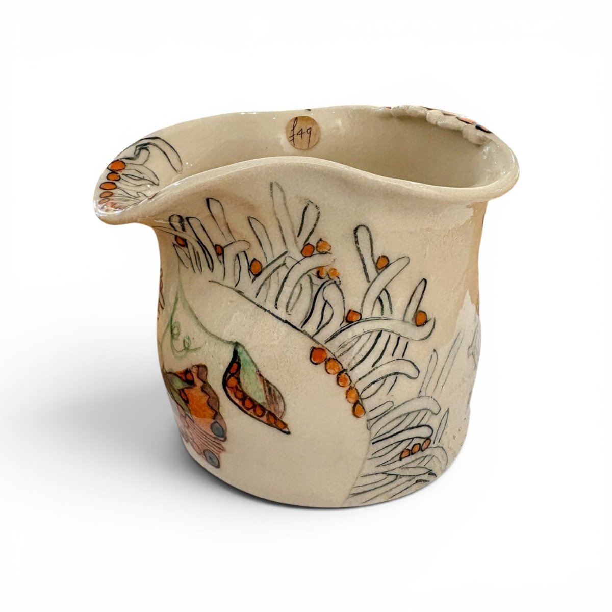 Flowerqueen Vase Bowl - Kissed Frog Ceramics_Just Makers