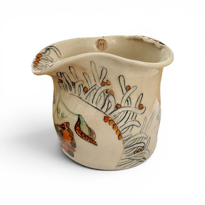 Flowerqueen Vase Bowl - Kissed Frog Ceramics_Just Makers