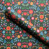 Folk Flowers Wrapping Paper - Maggie Magoo Designs_Just Makers
