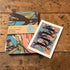    Four Hares Arty Tea Towel - The Proverbial Hare_Just Makers