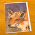 Fox Greeting Card - Pam Chilton_just makers
