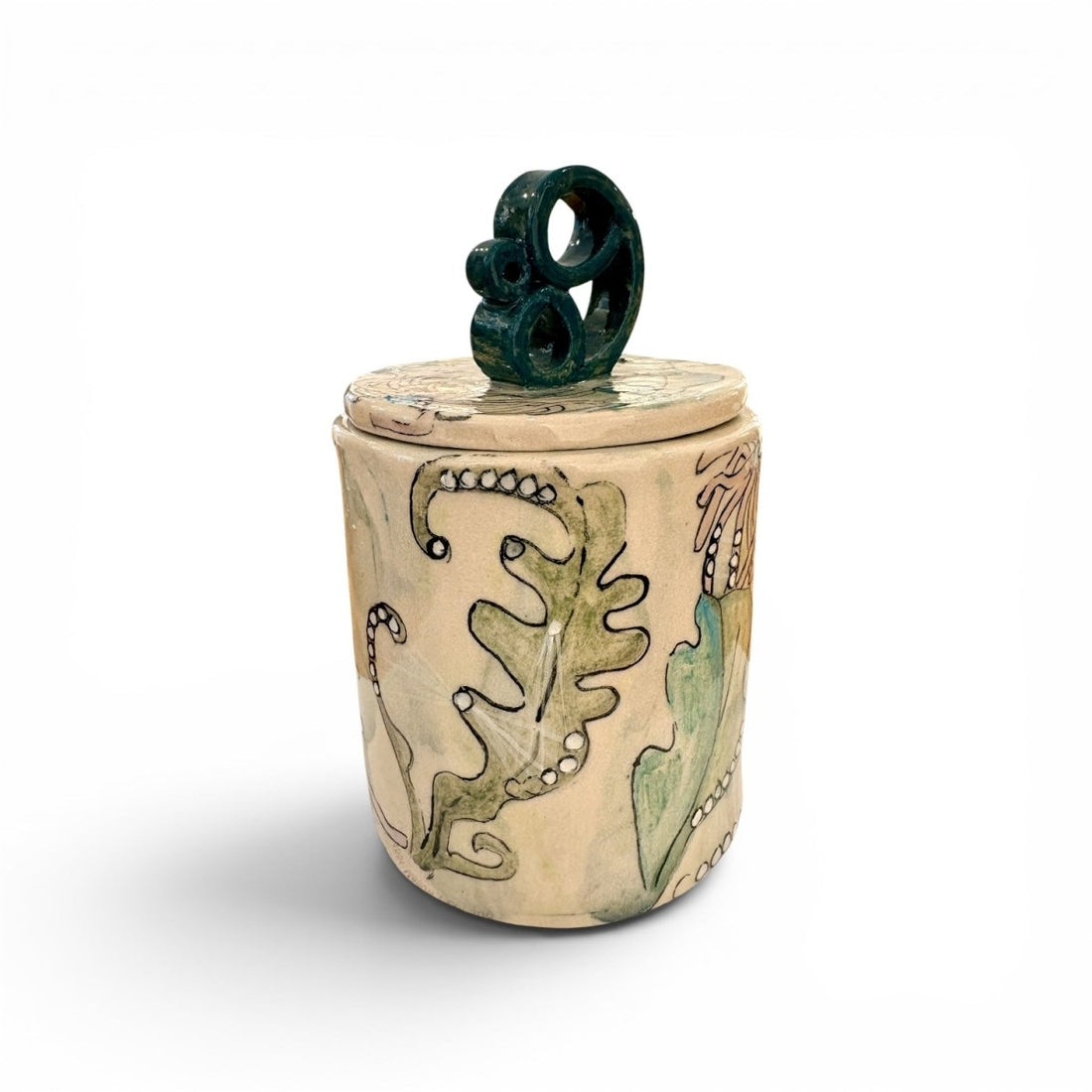 Fruitfulness Pot - Kissed Frog Ceramics_Just Makers