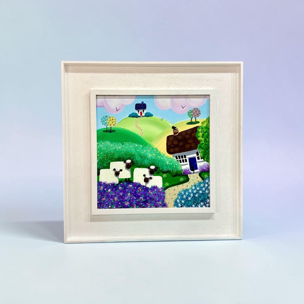 Garden Visitors Original Painting - Nikky Corker_Just Makers