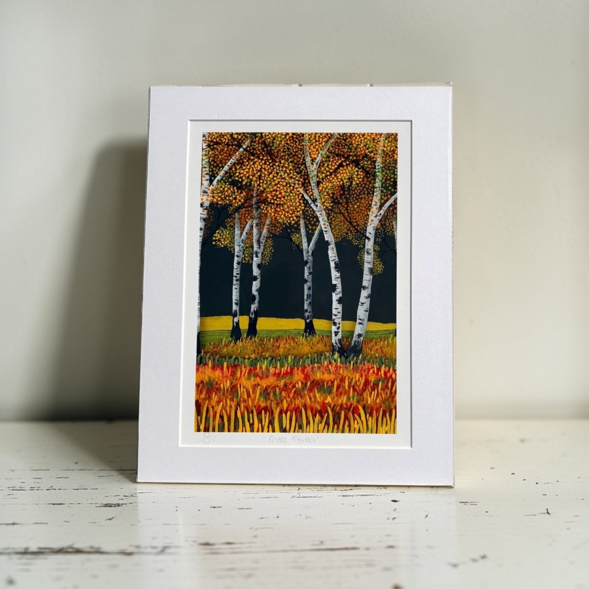 Glass Forest A4 Giclee Print - Sarah Jane Nicholls_Just Makers