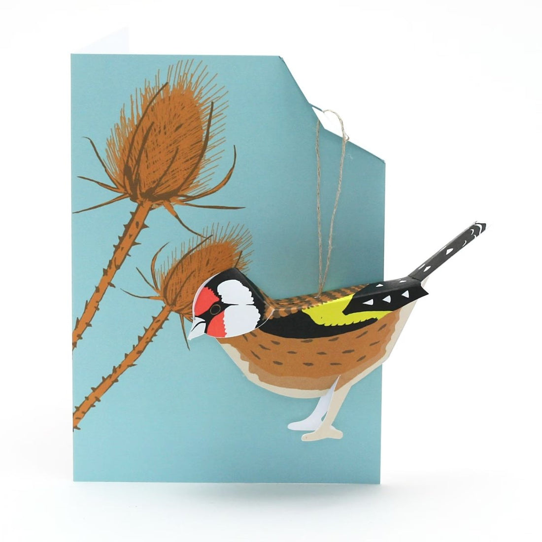 Goldfinch Pop - Up 3D Card &amp; Decoration - Just Makers Faye Stevens - Merryday Studio