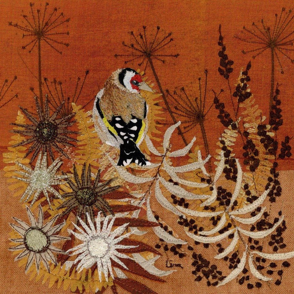 Goldfinches at Sunset - Lisa Skelton_Just Makers