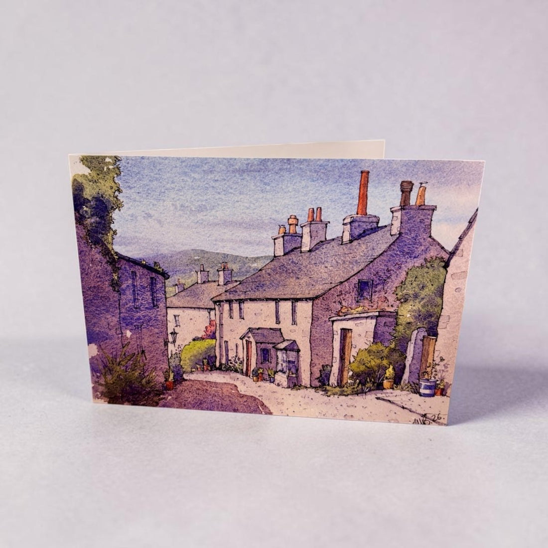 Grassington Greeting Card - Matty Burnham_Just Makers