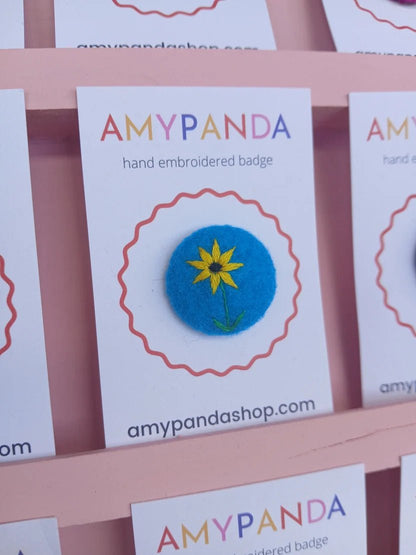 Hand_Embroidered_Floral_Badge_-_AmyPanda_Just Makers