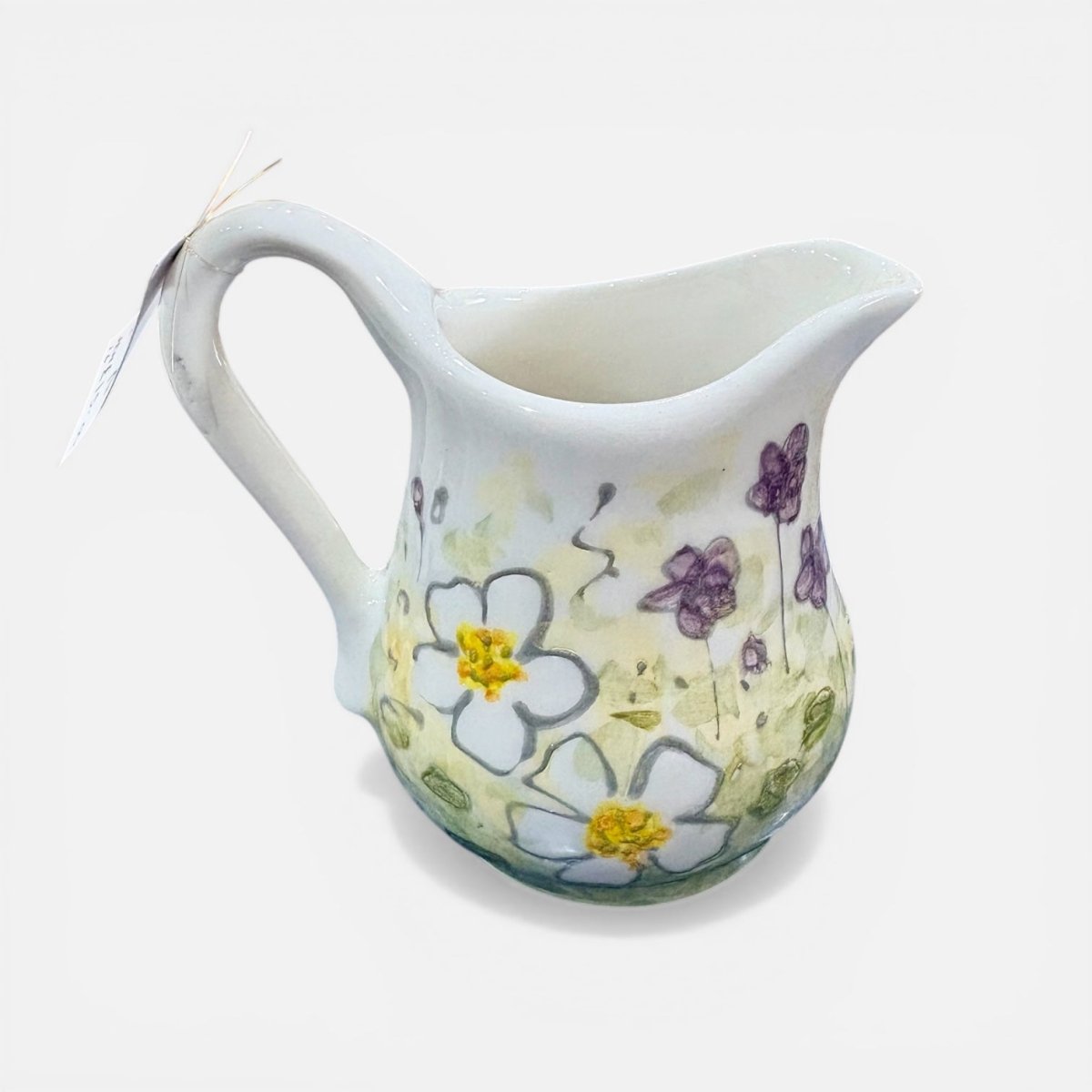 Hand Painted Daisy Small Jug  - Jenny Blue Art_Just Makers