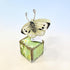 Hand Painted Wooden Butterfly on Stand - Jenny Blue Art_Just Makers