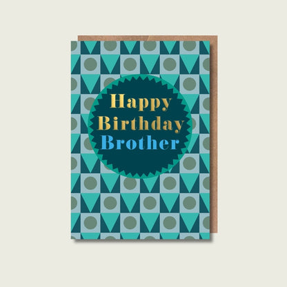 Happy Birthday Brother Card - Maggie Magoo Designs_Just Makers