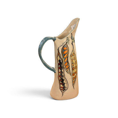 Happy Gatherers Jug - Kissed Frog Ceramics_Just Makers