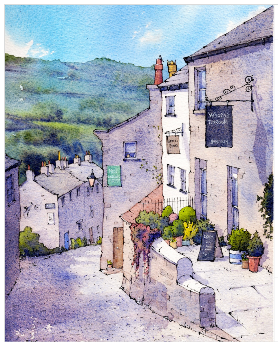 Haworth A5 Mounted Print - Matty Burnham_Just Makers