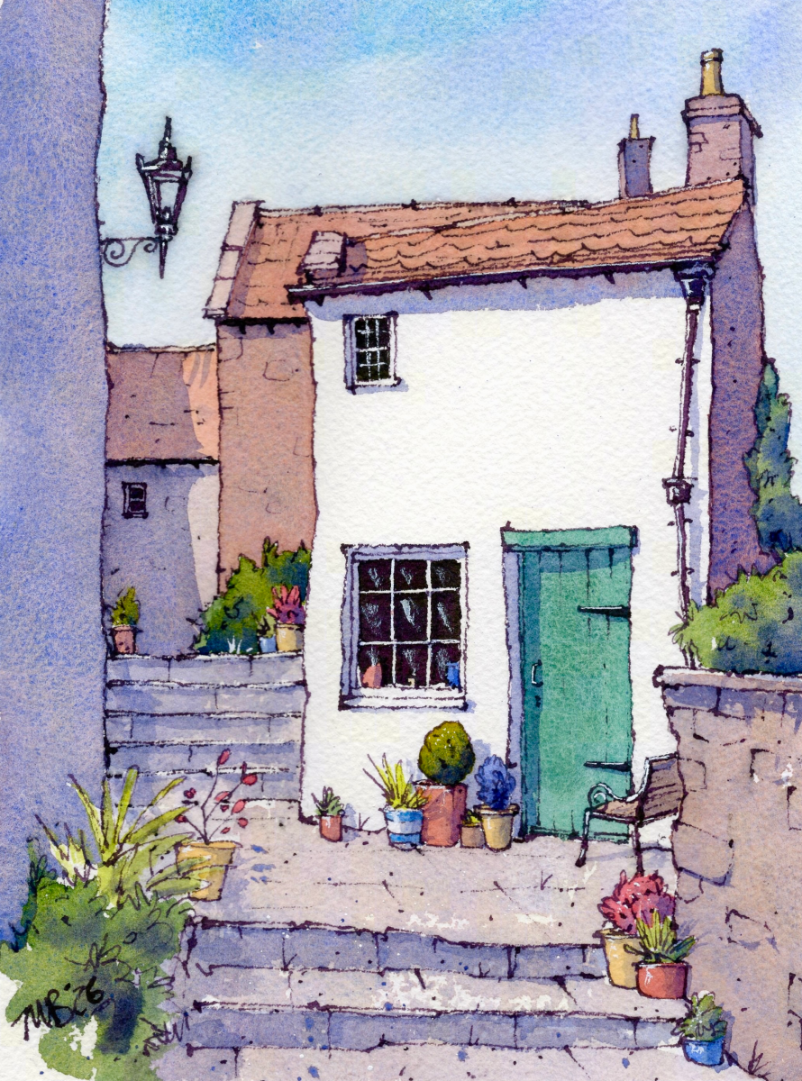 Ink and Watercolour Workshop with Matty Burnham - Just Makers Workshop