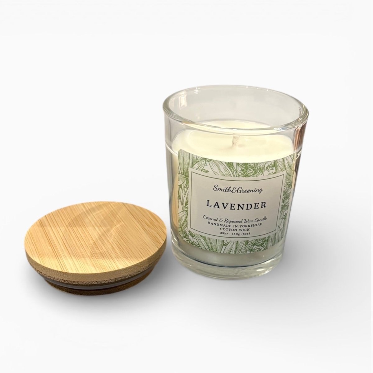 Lavender Medium Candle - Smith and Greening_Just Makers