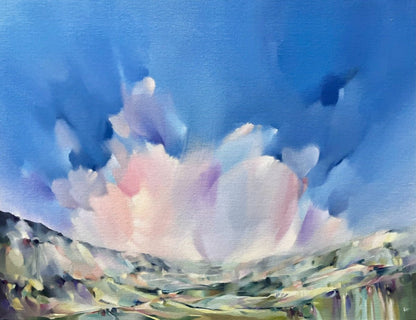 Lighter Days Ahead original oil painting by Katherine Whitby