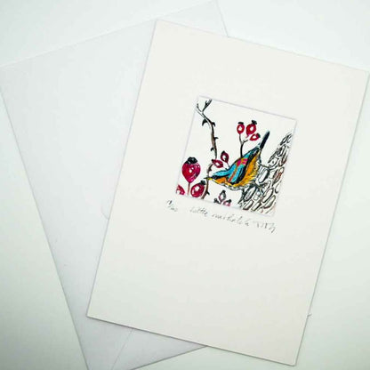 Little Nuthatch Greeting Card - Moira McTague_Just Makers