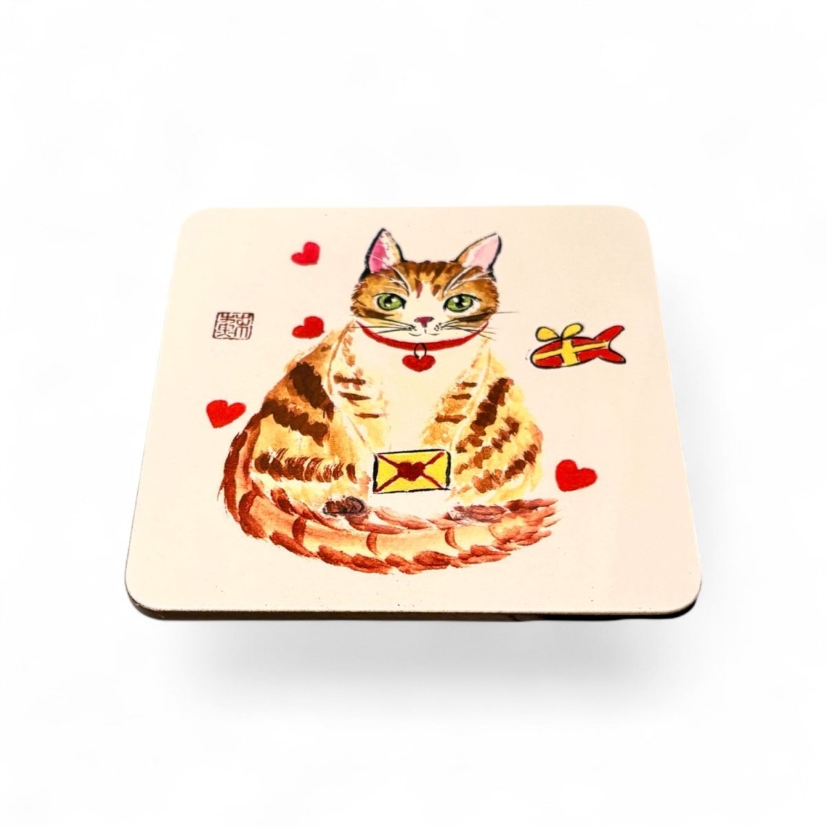 Love Cat Coaster - Su Yao_Just Makers