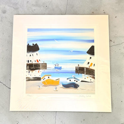 Lugworms at Low Tide Ltd Edition Giclee Print - Nikky Corker_Just Makers