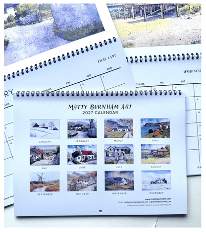 Matty Burnham Art 2027 Calendar - Matty Burnham_Just Makers