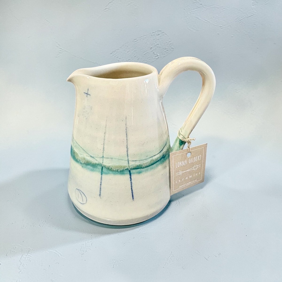 Medium Jug - Seascape - Lorna Gilbert_Just Makers