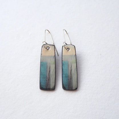 Mere Elements Range Drop Earrings - Karen Howarth Ceramics_Just Makers