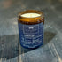Midnight Hour Amber Glass Candle - Kandlers Table_Just Makers