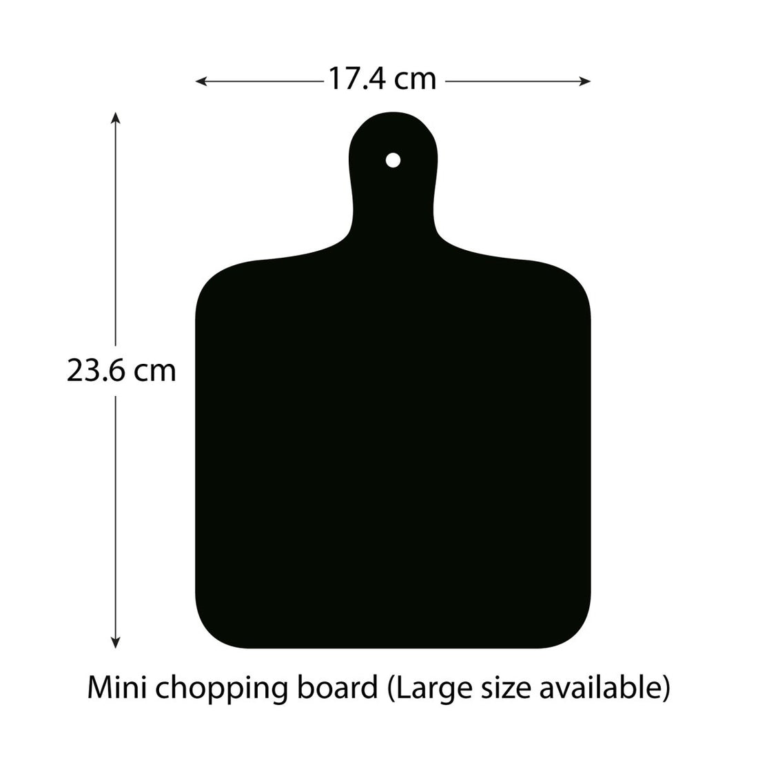 Mini Chopping Board Sizing - Just Makers Bean and Bemble